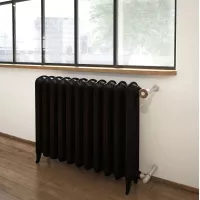 Radiateur fonte noir